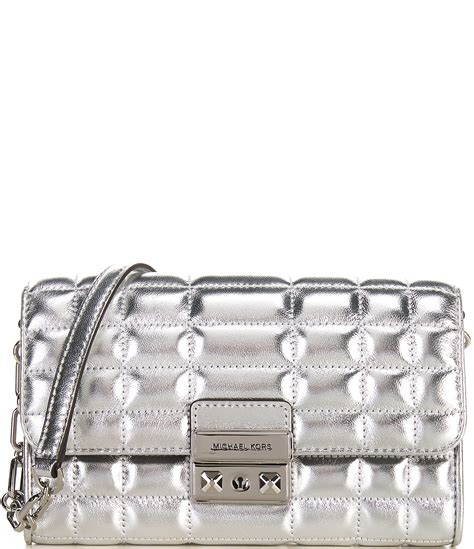 michael kors tribeca|MICHAEL Michael Kors Tribeca Large Convertible Metallic .